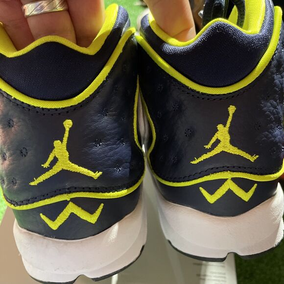 Air Jordan OG Venom Green-White Basketball Shoe CW0907-400 Wmns Size 10.5 No Lid - Picture 6 of 7